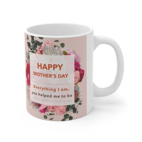 Happy Mother's Day Floral Theme Mug 11oz