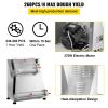 VEVOR Pizza Dough Roller Sheeter, Max 16" Automatic Commercial Dough Roller Sheeter, 370W Electric Pizza Dough Roller Stainless Steel, Suitable for No