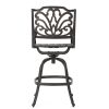 ALFRESCO KD SWIVEL BARSTOOL