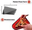 Silicone Folding Pizza Box Reusable Triangular Pizza Packing Box Takeaway Box