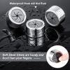 1pc/3pcs Kitchen Towel Holder; Self Adhesive Wall Dish Towel Hook; Round Wall Mount Towel Holder For Bathroom; Kitchen And Home; Wall; Cabinet; Garage