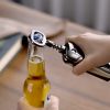 1pc Wing Corkscrew; ; Multifunctional Wine And Beer Corkscrew For Wine Openers With Cork And Beer Bottles; For Wine Lovers; Waiters And Bartenders.